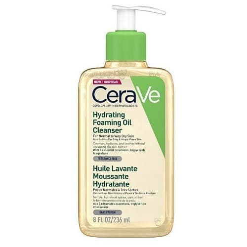 Cerave Hydrating Foaming Oil Cleanser