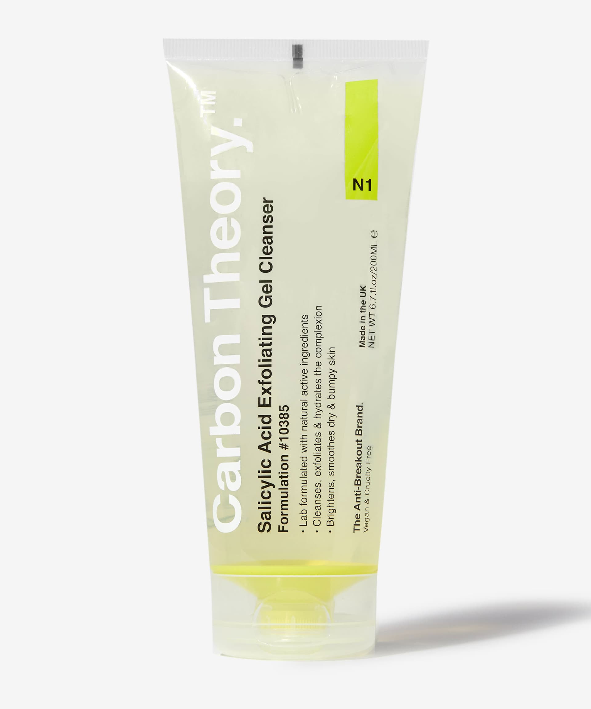 Carbon Theory Salicylic Acid Exfoliating Gel Cleanser