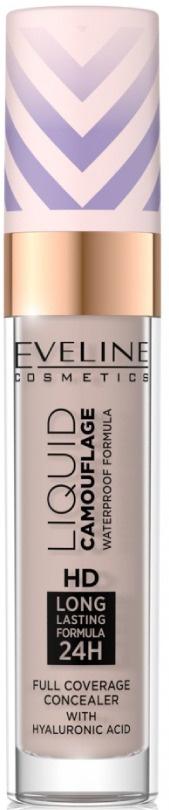 Eveline Liquid Camouflage Waterproof Concealer with Hyaluronic Acid