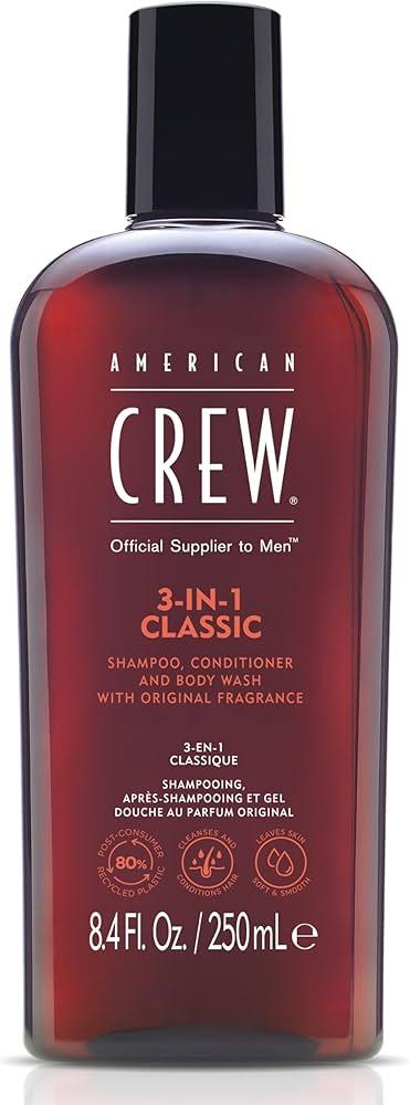 American Crew Classic 3-in-1 Shampoo Conditioner&Body Wash